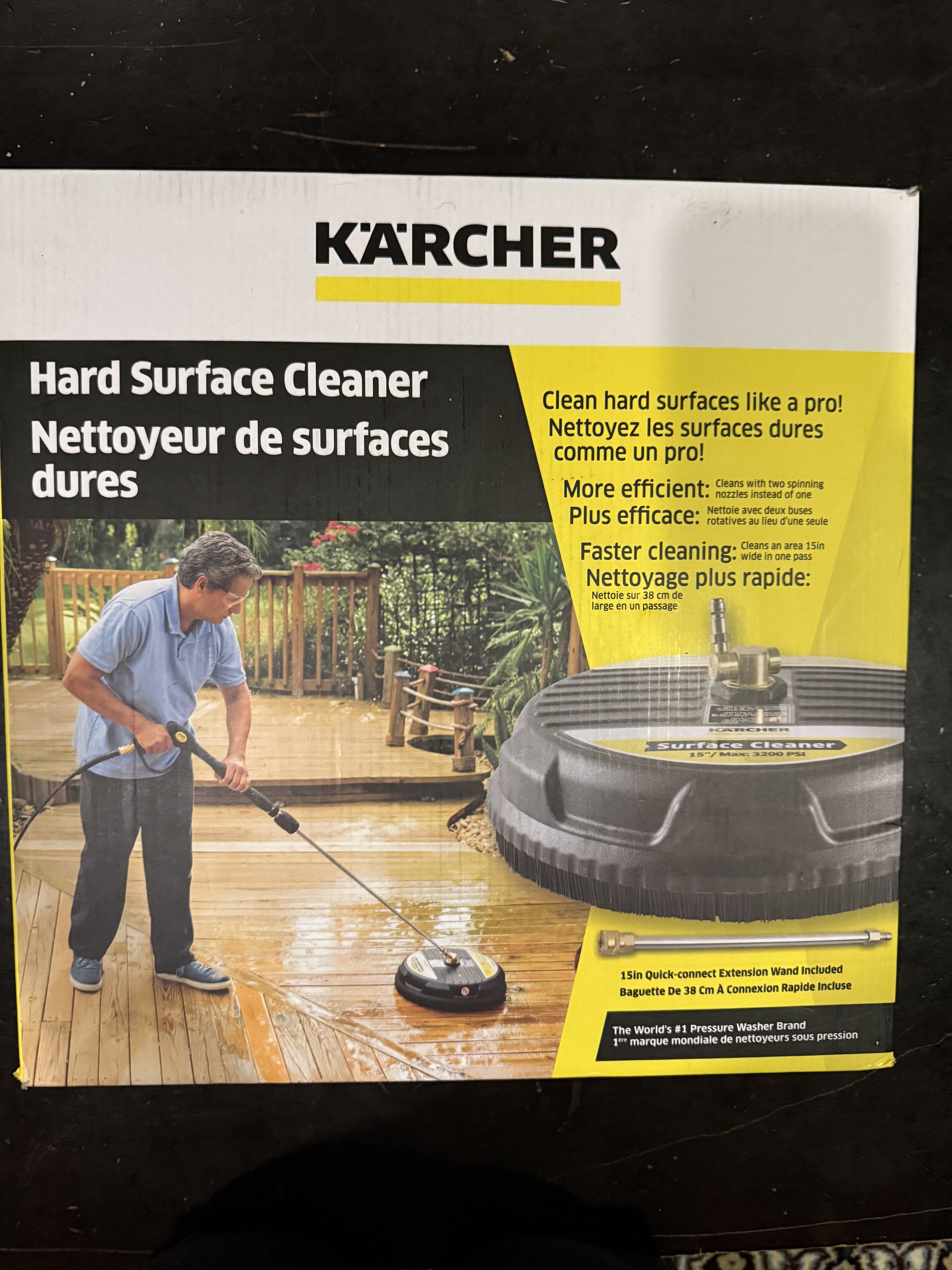 Kingwood New driveway cleaner tool for pressure washer $30