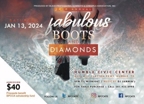 The 24th Annual Fabulous Boots and Diamonds