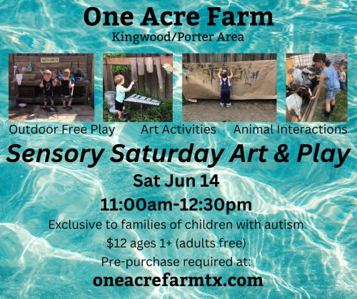 Sensory Saturday Art & Play