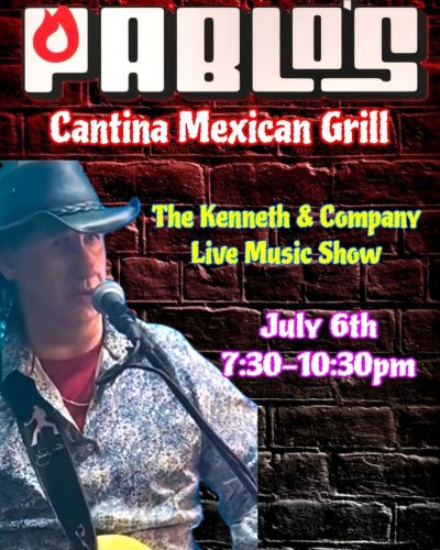 The Kenneth & Company Live Music Show at Pablo's Cantina Mexican Grill