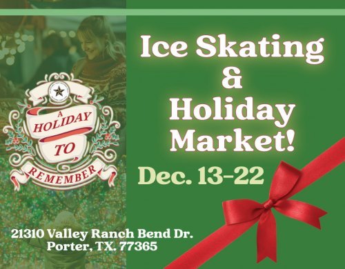 Ice Skating and Holiday Market