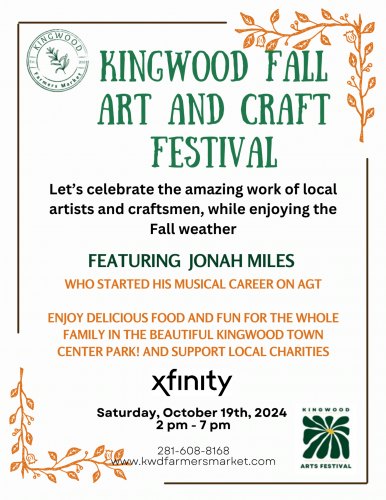 Kingwood Fall Art and Craft Festival
