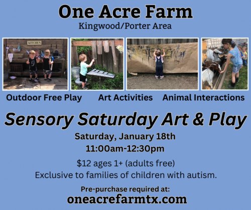 Sensory Saturday Art & Play