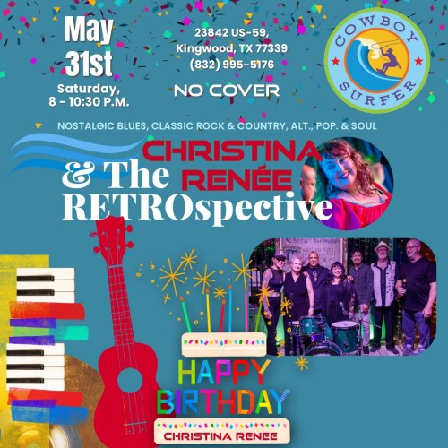 Christina Renee & The RETROspective at Cowboy Surfer