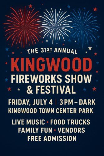 Kingwood's 31st Annual Firework Show and Festival