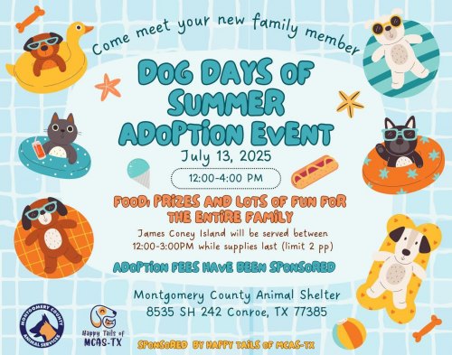Dog Days of Summer Adoption Event