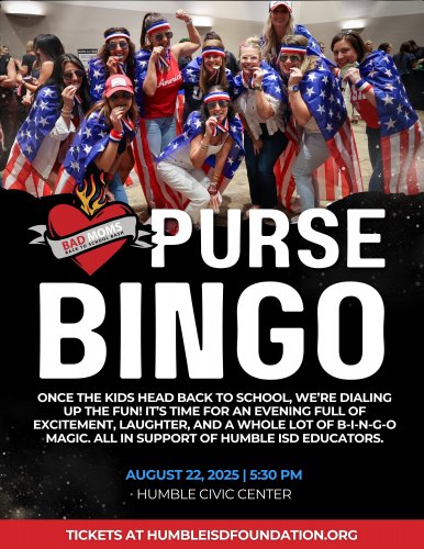 Humble ISD Education Foundation Purse Bingo
