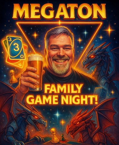 Friday Family Game Night at Megaton Brewery