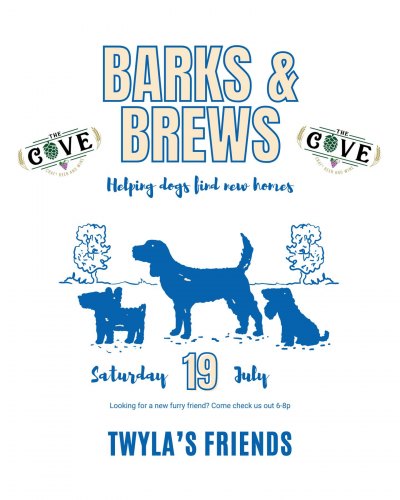 Barks & Brews at The Cove on Hamblen