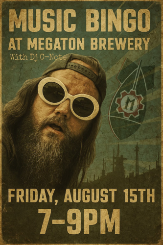 Music Bingo at Megaton Brewery