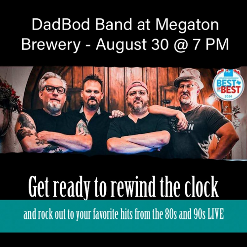 DadBod Band Live at Megaton Brewery