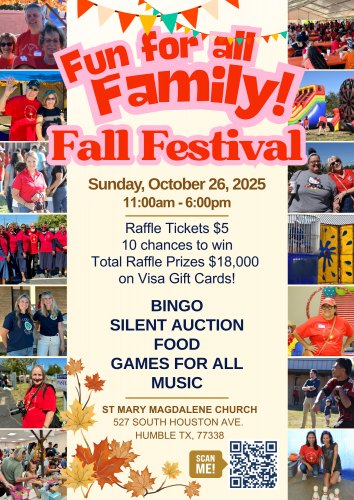Fall Festival at St. Mary's Catholic Church
