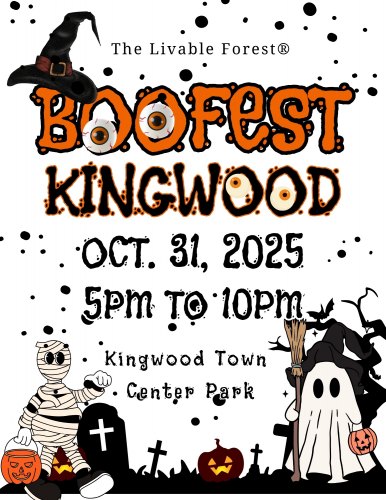 Kingwood BOOFEST 2025 (Rain Date 10/31/2025)