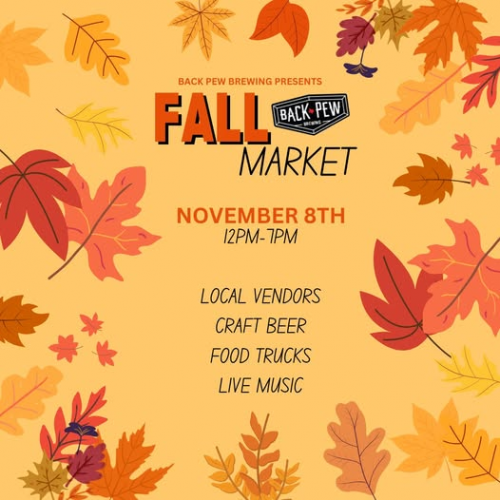 Fall Market at Back Pew Brewing