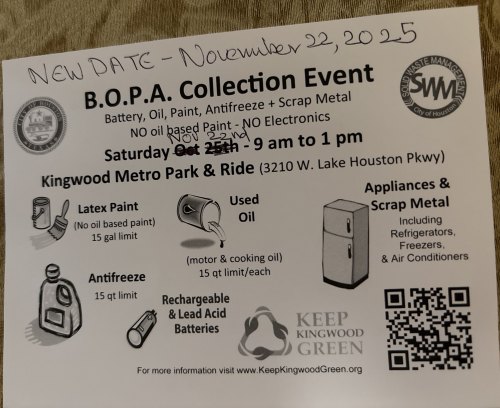 BOPA Recycling Event by COH