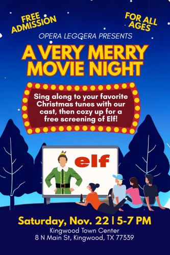 A Very Merry Movie Night: Elf presented by Opera Leggera