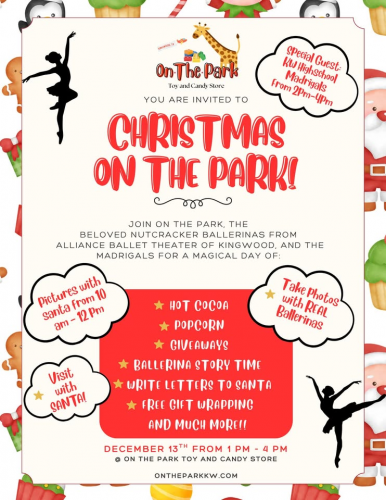 Christmas On The Park at On The Park Toy and Candy Store