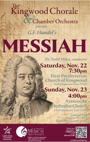 Kingwood Chorale Concert - The Messiah (Atascocita Methodist Church)