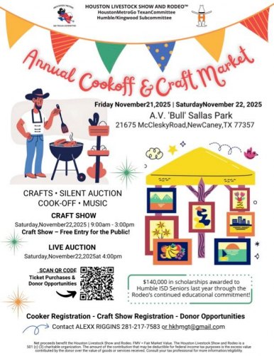 Annual Cookoff & Craft Market at Bull Salas Park
