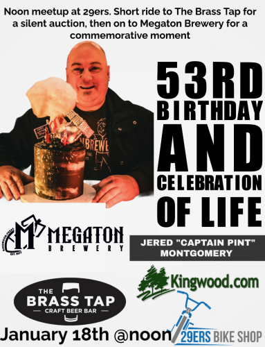 Silent Auction Benefit for Jared Montgomery at The Brass Tap