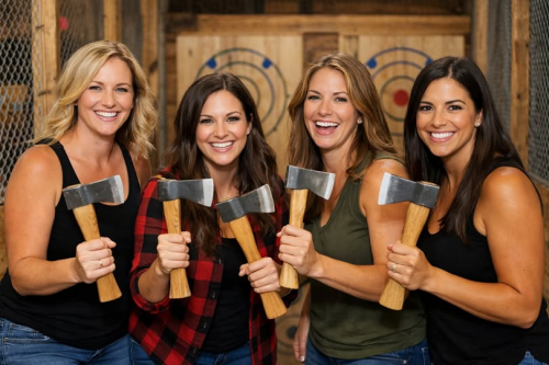 Ladies Night at Axe-Mania