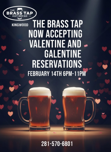 Valentine’s Day: Love Is in the Air Party at The Brass Tap