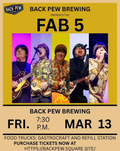 Spring Concert Series – The Fab 5 (Beatles Tribute Band)