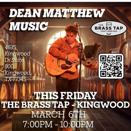 Every 1st Friday – Live Music Magic with Dean Matthew Madere