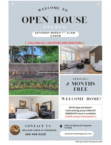 Open House Brunch at Mallard Creek Apartments