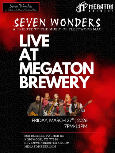Seven Wonders Live at Megaton Brewery
