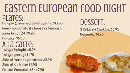 Eastern European Food Night at Javaman Coffee