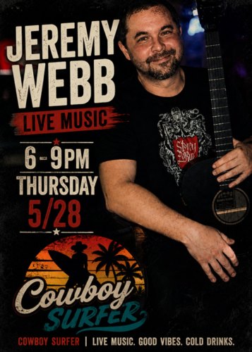 Jeramy Webb at Cowboy Surfer