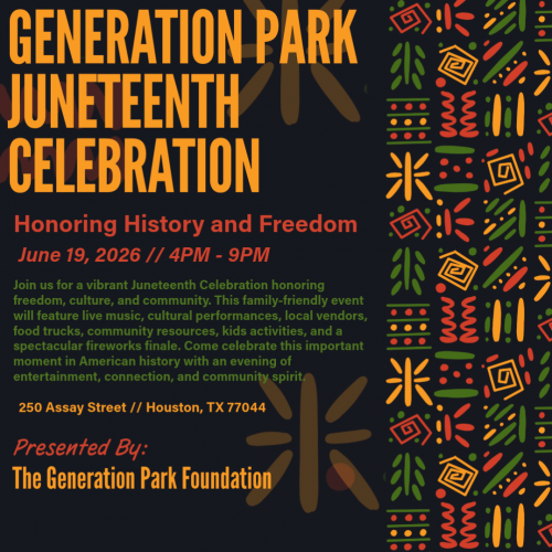 Generation Park Juneteenth Celebration