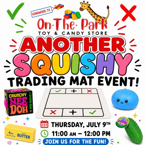 Squishy Trading Event at On The Park Toys & Candy