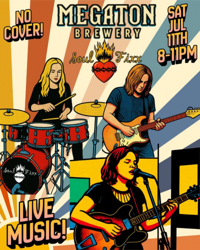 Live Music featuring Soul Fixx at Megaton Brewery