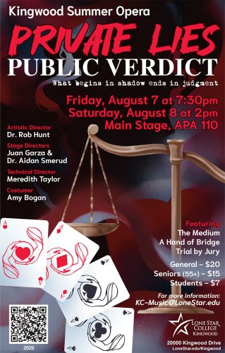 Kingwood Summer Opera at Lone Star College Kingwood