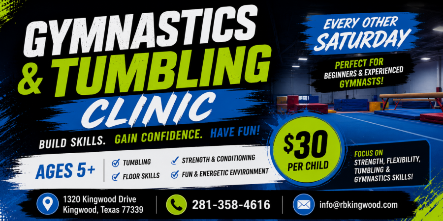 Back Handspring & Tumbling Clinic at Rowland Ballard Kingwood