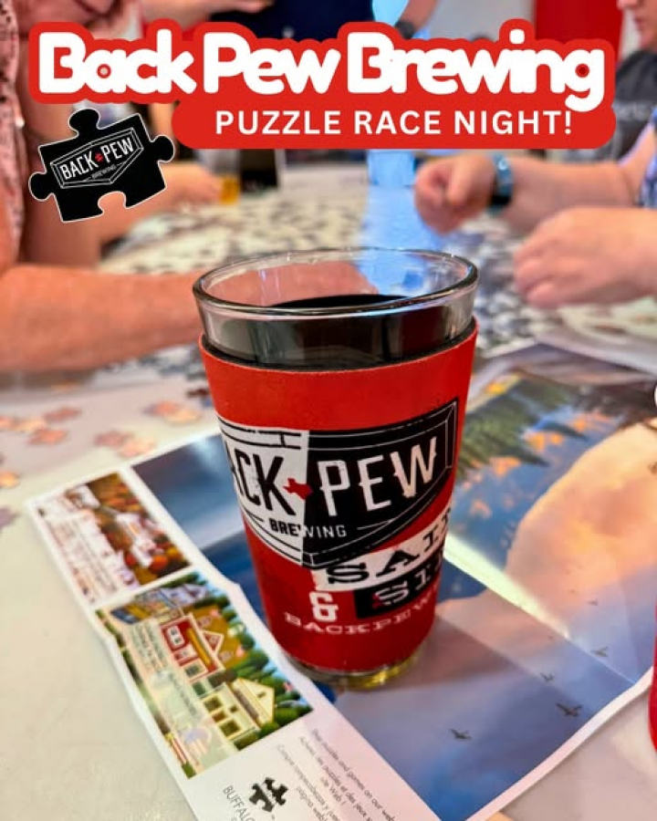 Puzzle Race at Back Pew Brewery