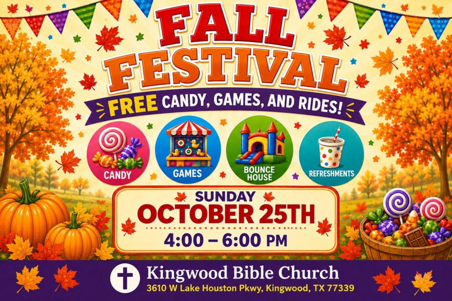 Kingwood Bible Church Fall Festival