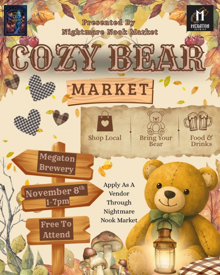 Cozy Bear Market at Megaton Brewery