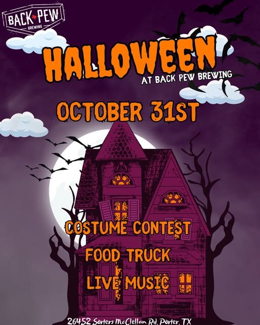 Halloween at Back Pew Brewing