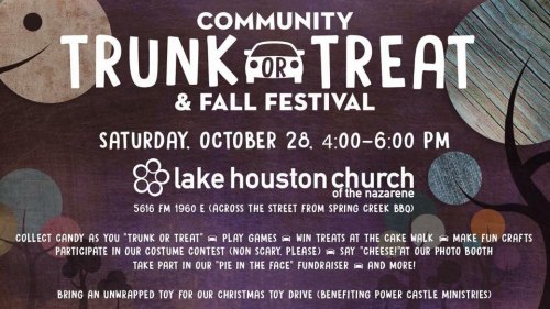 Community Fall Festival & Trunk or Treat
