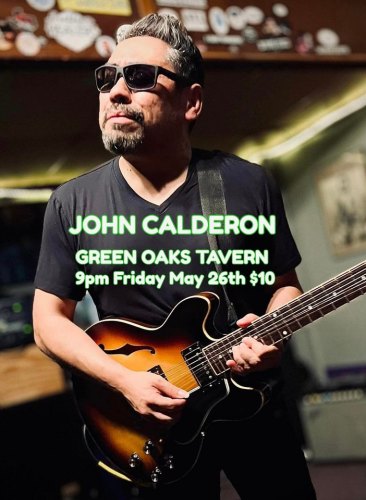 John Calderon at Green Oaks Tavern