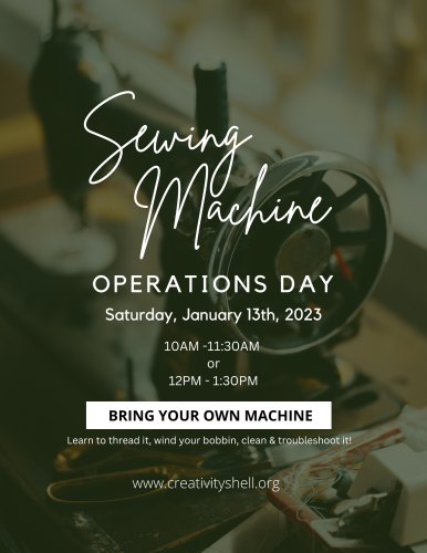 Sewing Machine Operations Workshop