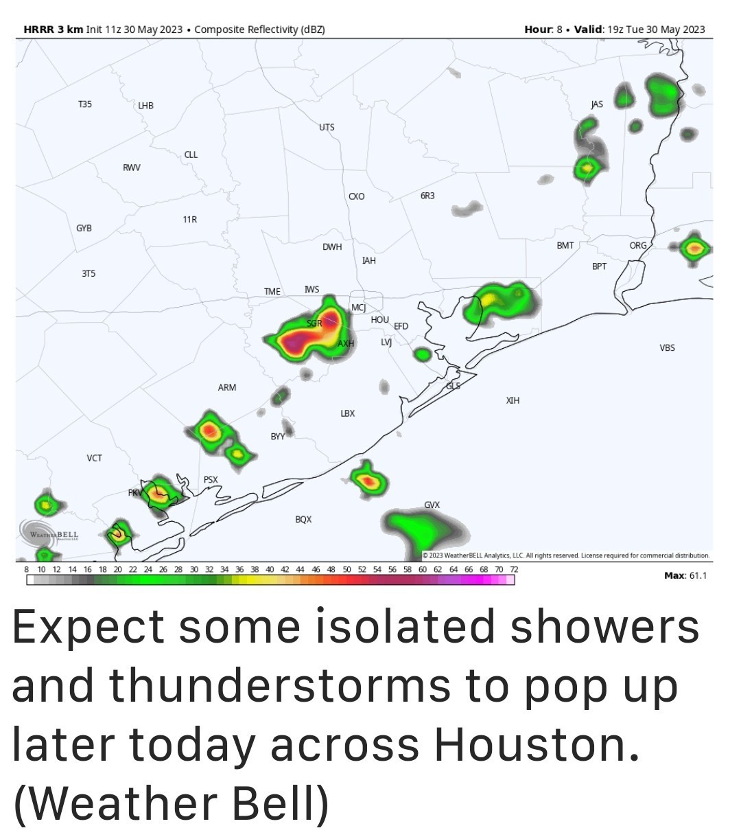 This week's forecast