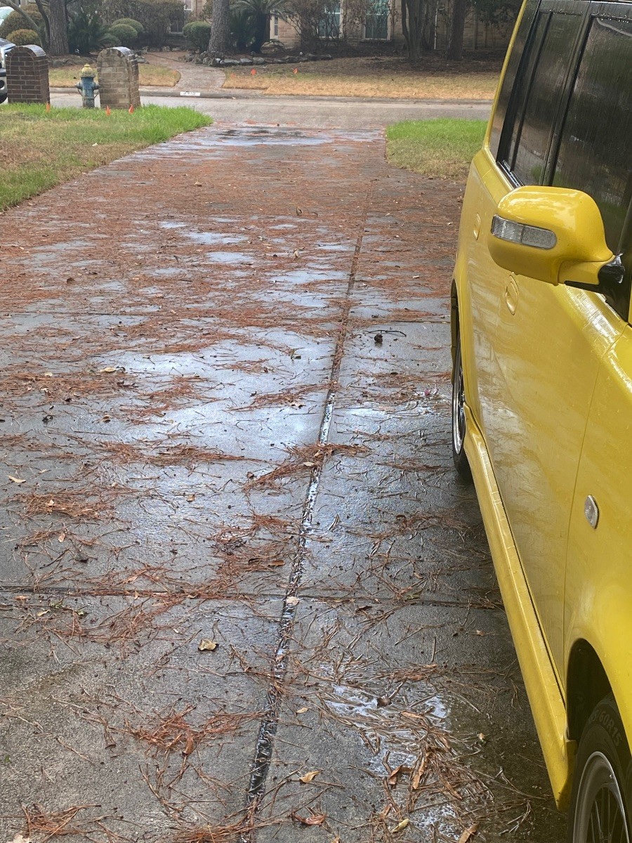 It's raining in Sand Creek