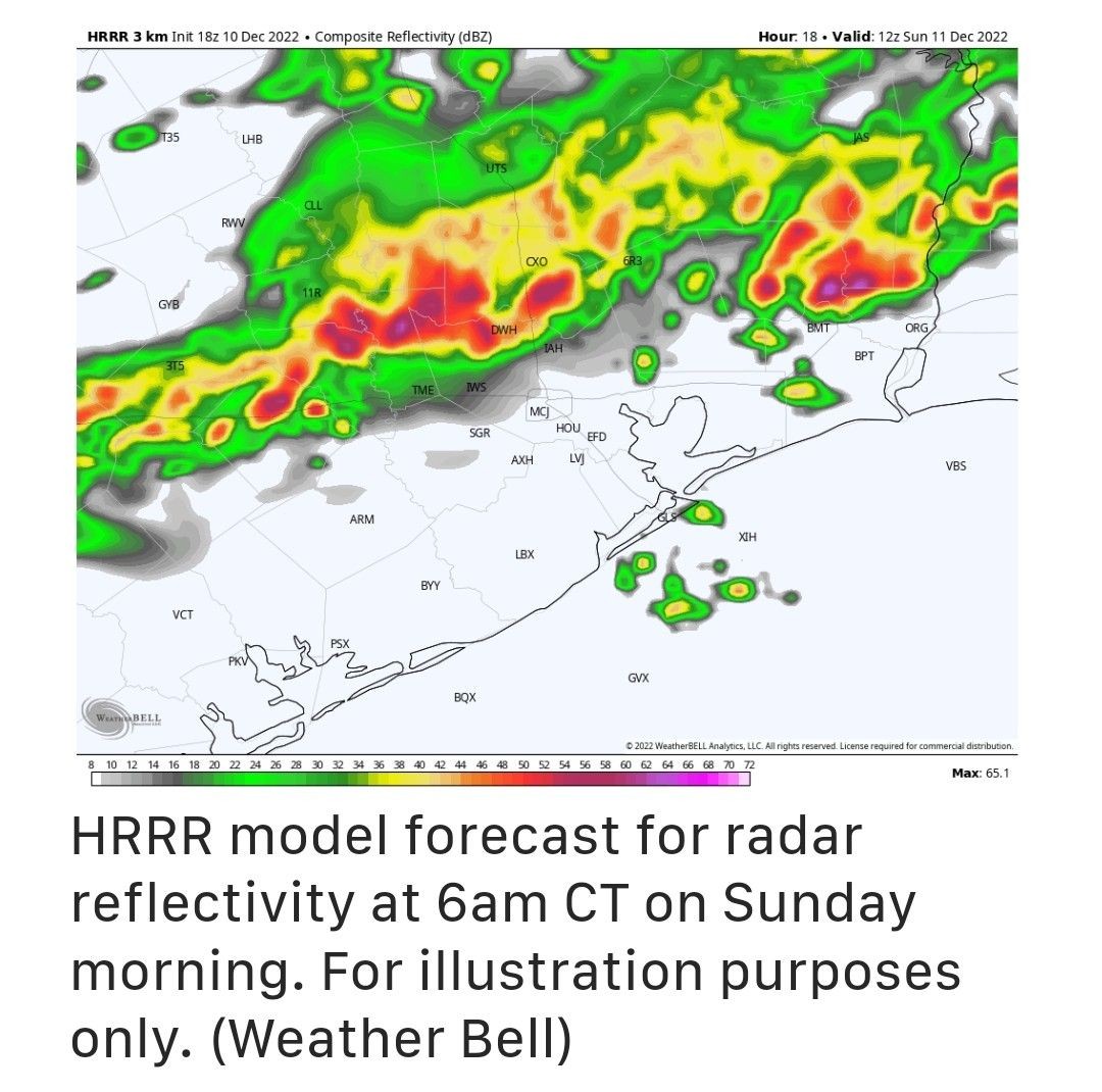 This weekend's forecast (4pm update)