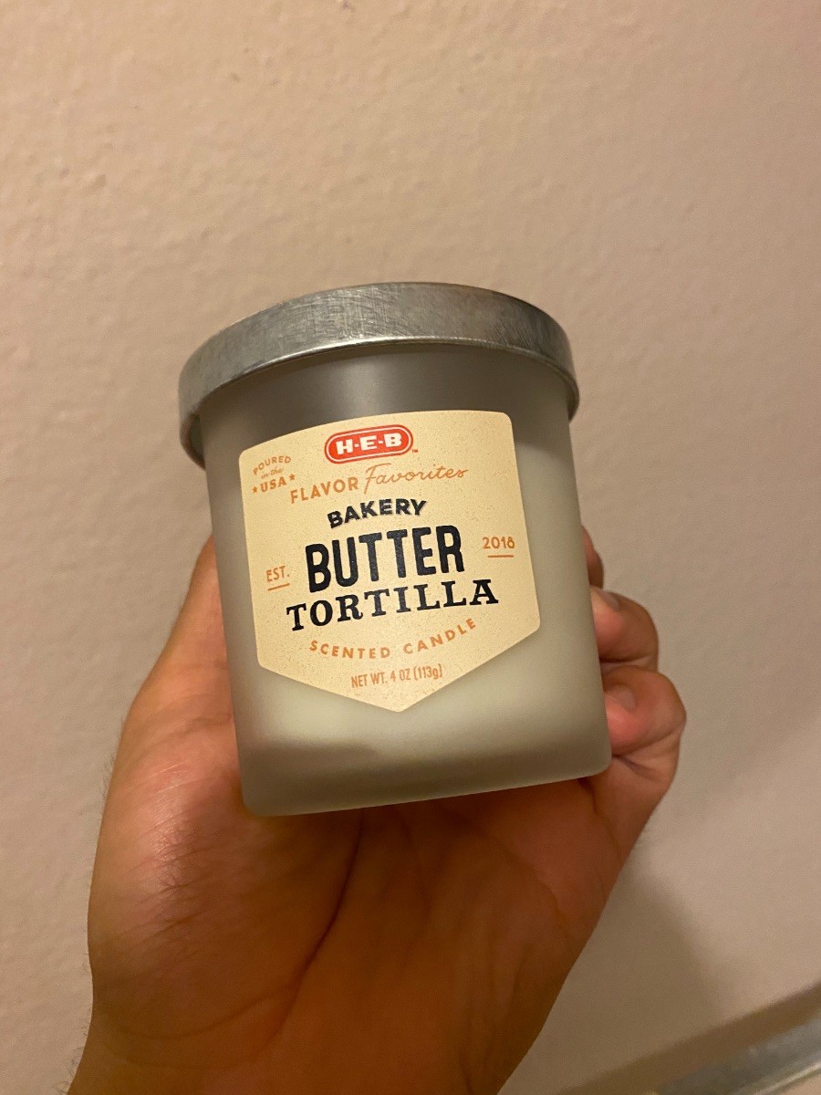 HEB Butter Tortilla Candle