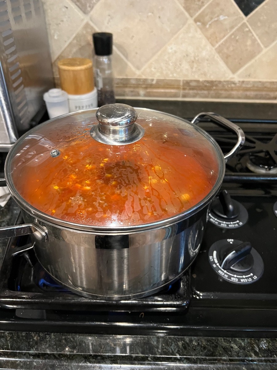 Made a big pot of my cowboy soup