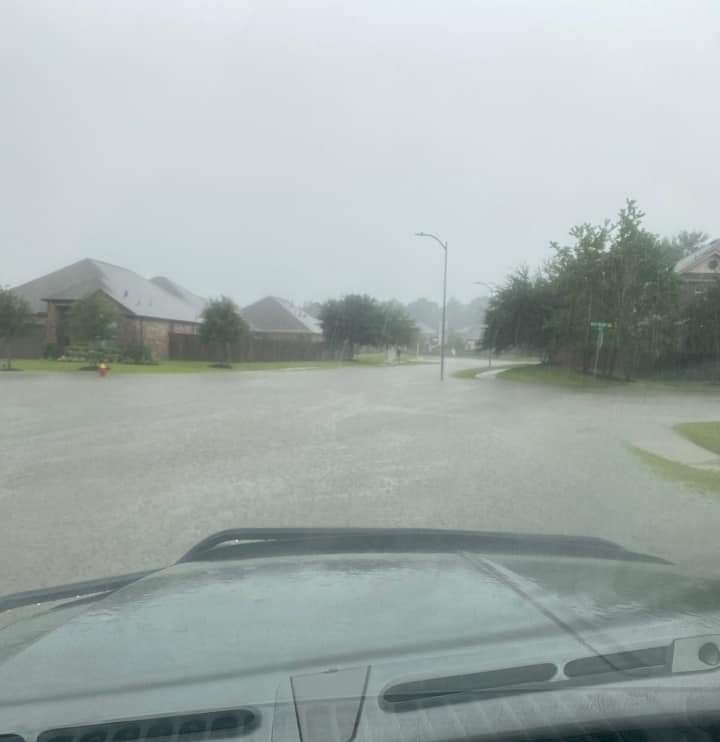 Flooding in Fall Creek